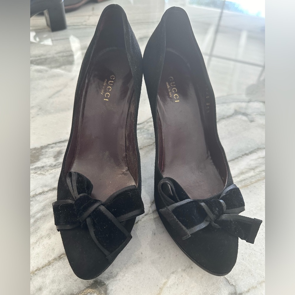 Gucci Black Heels